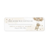 Als Geschenk überreichter neutraler Teddybär (Vorne)