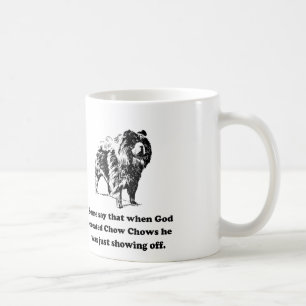 Als Gott Chow-Chowe herstellte Kaffeetasse