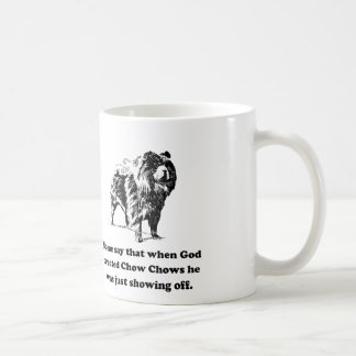Als Gott Chow-Chowe herstellte Kaffeetasse