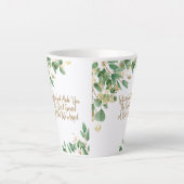 Als Gott dich machte, gewann die Welt einen echten Milchtasse (Vorderseite)