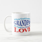 Als Gott Grandpas erschuf Kaffeetasse (Links)