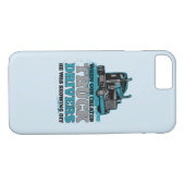 Als Gott Lkw-Fahrer erschuf, witzig Case-Mate iPhone Hülle (Rückseite (Horizontal))