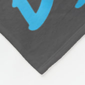 Als Gott mich erschuf, grinste er und sagte Funny Fleecedecke (Ecke)