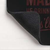 Als Gott mich erschuf, sagte er, das wird ein Spaß Mousepad (Ecke)