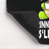 Als Gott mich erschuf, sagte er, das wird ein Spaß Mousepad (Ecke)