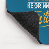 Als Gott mich erschuf, sagte er, das wird lustig C Mousepad (Ecke)