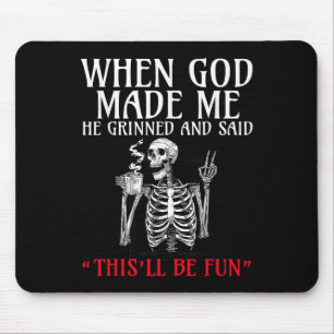 Als Gott mich herstellte, weinte er und sagte, die Mousepad