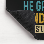 Als Gott mich machte, sagte er, das sei Spaß Mousepad (Ecke)