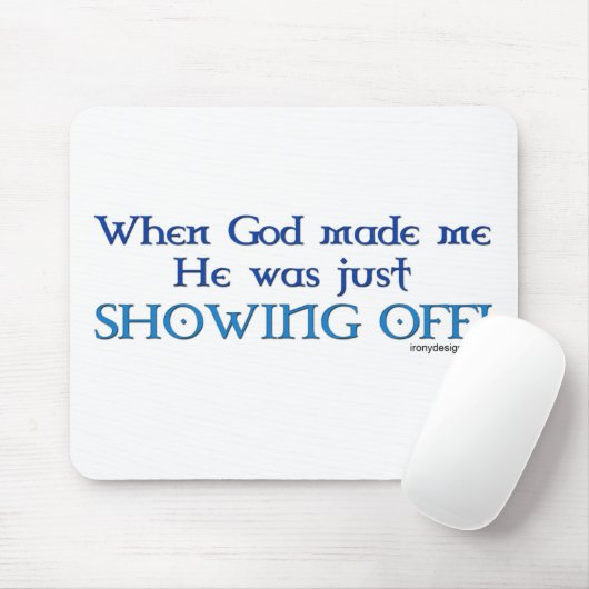 Als Gott mich Mousepad machte (Mit Mouse)