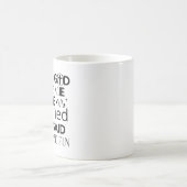 Als Gott mich zum Grinsen brachte, sagte er, das s Kaffeetasse (Mittel)