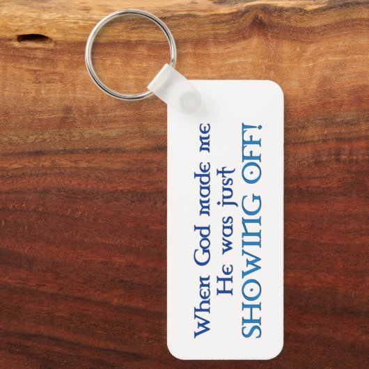 Als Gott mich zum Schlüsselanhänger machte (Vorderseite)