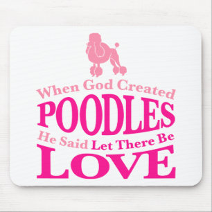 Als Gott Pudel herstellte Mousepad