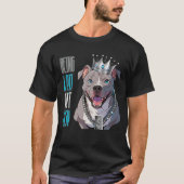 Als Grube (Pimp) ist nicht einfach Pitbull Funny D T-Shirt (Vorderseite)