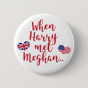 Als Harry Meghan traf   Fun Royal Wedding Button