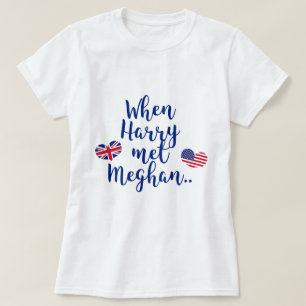 Als Harry Meghan traf   Fun Royal Wedding T-Shirt
