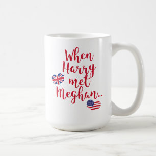 Als Harry Meghan traf Königliche Hochzeit Kaffeetasse