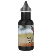 Als Hirschhose für Wasser Bibel Verse Psalm 42:1 Edelstahlflasche (Links)