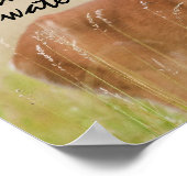 Als Hirschhose für Wasser Bibel Verse Psalm 42:1 Poster (Ecke)