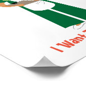 Als ich aufwuchs, Wollte ich, Krankenschwester zu  Poster (Ecke)