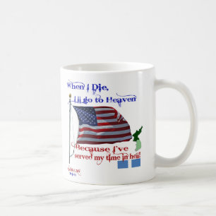 Als ich die… Koreanischer Kriegs-Veteranen-Tasse Kaffeetasse