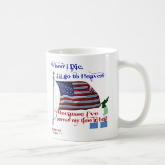 Als ich die… Koreanischer Kriegs-Veteranen-Tasse Kaffeetasse