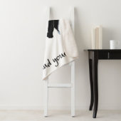 Als ich eine Hand brauchte, fand ich Ihre Pfote, l Sherpadecke (Beispiel)