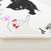 Als ich eine Hand brauchte, fand ich Ihre Pfote, l Sherpadecke (3/4)