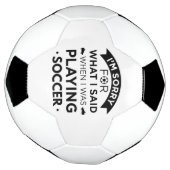 Als ich Fußball spielte (Gedreht)