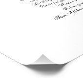 Als ich im Himmel Foto Begrüßungszeichen sitze (Ecke)