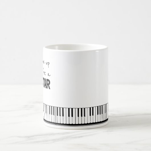 Als ich mit Rock Star Kaffee Tasse aufwuchs (Mittel)