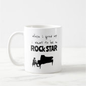 Als ich mit Rock Star Kaffee Tasse aufwuchs (Links)