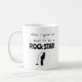 Als ich mit Rock Star Kaffee Tasse aufwuchs (Links)