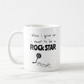 Als ich mit Rock Star Kaffee Tasse aufwuchs (Links)