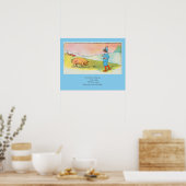 Als ich nach Bonner ging, traf ich ein Schwein - K Poster (Küche)