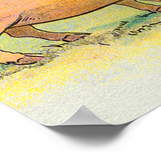 Als ich nach Bonner ging, traf ich ein Schwein - K Poster (Ecke)