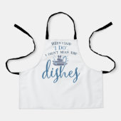 Als ich sagte, ich tue das schürze (Vorderseite)