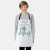 Als ich sagte, ich tue das schürze (Getragen)