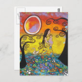 Als ich sie hielt, war alles anders als die Postka Postkarte (Vorne/Hinten)