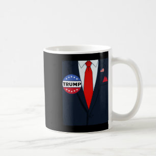 Als ich Sprichwort war Trump Rede 2024 US-Kostüm Kaffeetasse