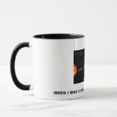 ALS ICH WAR, WAR IHR ALTER PLUTO EIN PLANET! TASSE (Links)