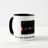 ALS ICH WAR, WAR IHR ALTER PLUTO EIN PLANET! TASSE (Vorderseite Links)