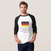 Als ich zuerst das Wort hörte,… T-Shirt (Vorne ganz)