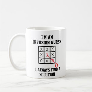 Als Infusionskrankenschwester finde ich immer eine Kaffeetasse