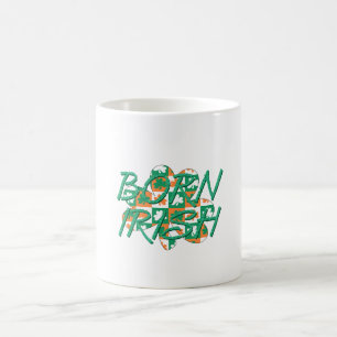 Als Ire geboren Kaffeetasse