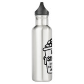 ALS IST ZUM KOTZEN EDELSTAHLFLASCHE (Links)