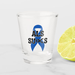 ALS IST ZUM KOTZEN SCHNAPSGLAS