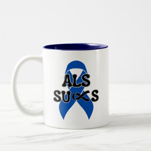 ALS IST ZUM KOTZEN ZWEIFARBIGE TASSE (Links)
