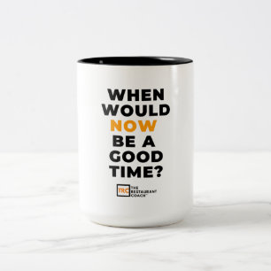 Als JETZT Kaffee-Tasse wurde Zweifarbige Tasse
