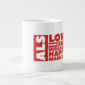ALS Jumbo-Tasse (Vorderseite)