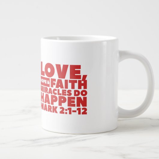 ALS Jumbo-Tasse (Rechts)